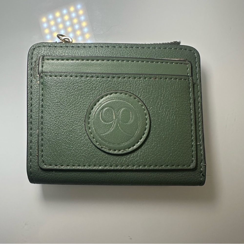 Nine West Forest Green Card Holder View 2
